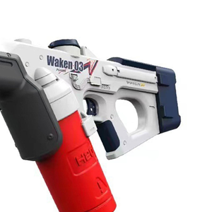 تفنگ اسباب بازی آب پاش شارژی سفید Electric Water Gun WAKEN 03_اسباب بازی
